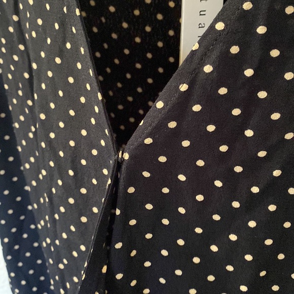 NWT Sanctuary polka dot blouse size XS - Picture 3 of 5